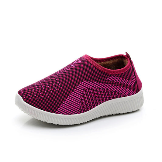 Winter plus velvet women's cotton shoes