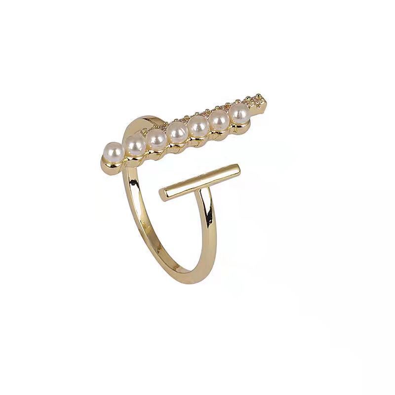 High-grade Light Luxury Design Ring Women's Fashion Temperamental Minority Exquisite