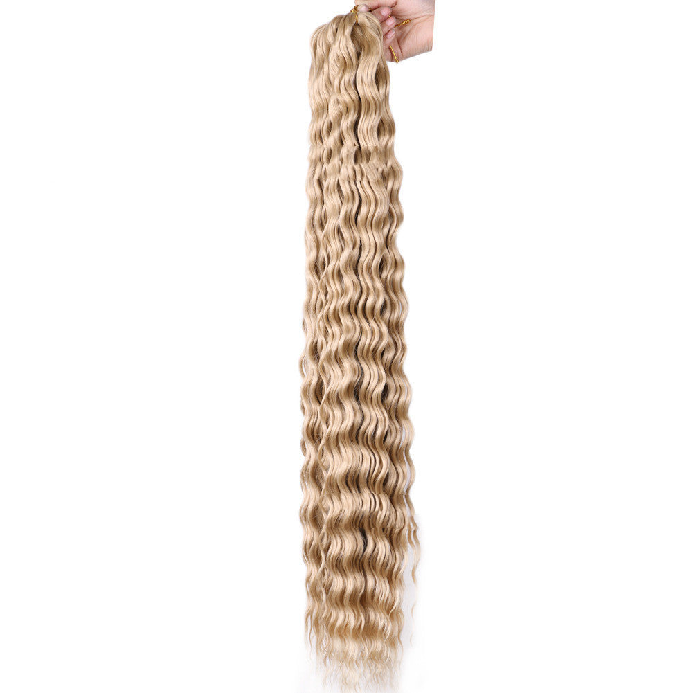 Chemical Fiber Wig Crochet Deep Curve 32inch
