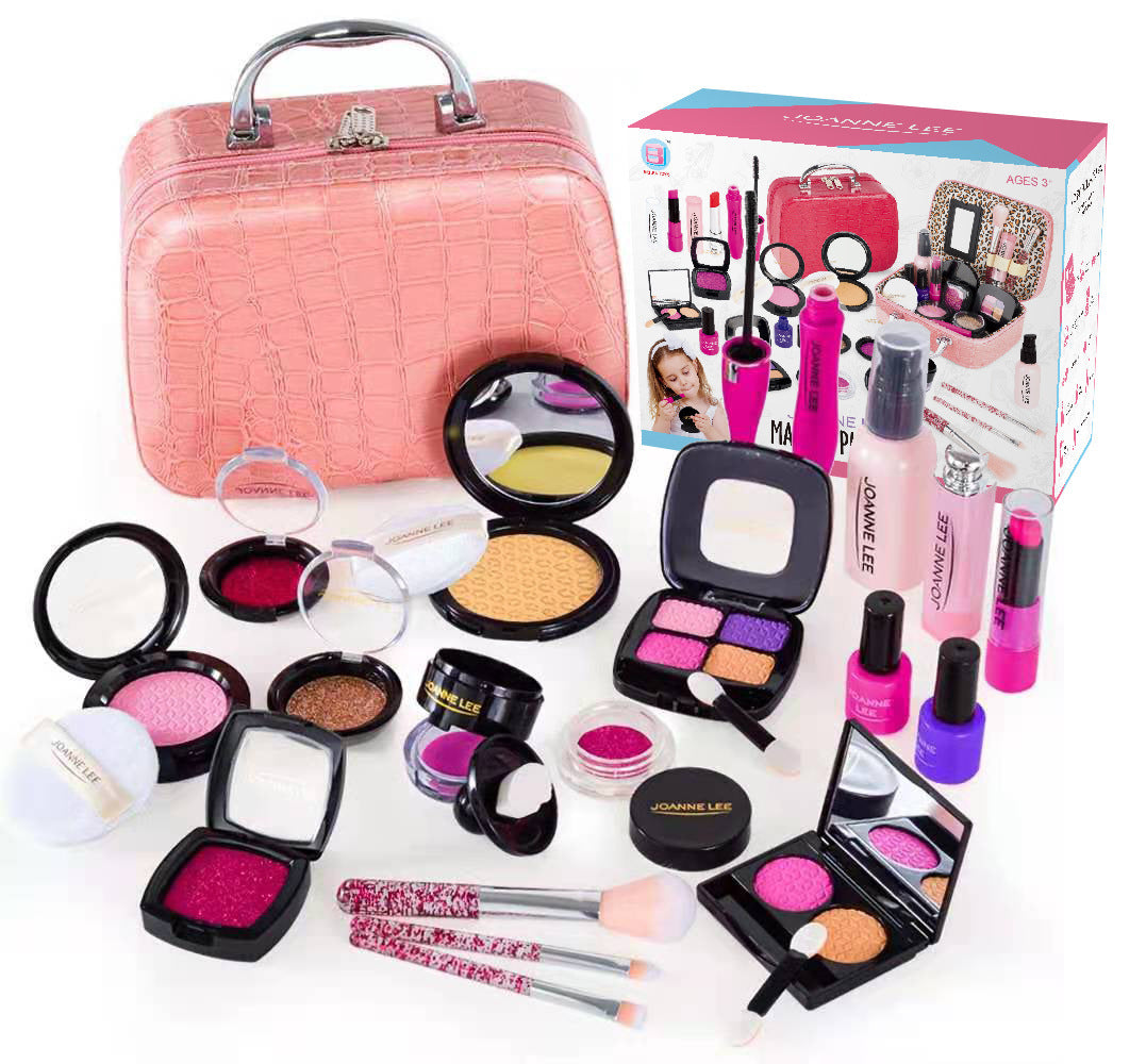 Play House Children's Cosmetics Toy Girl Simulation Makeup Ornament Handbag Set